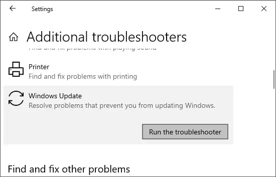 additional-troubleshooters-windows-update
