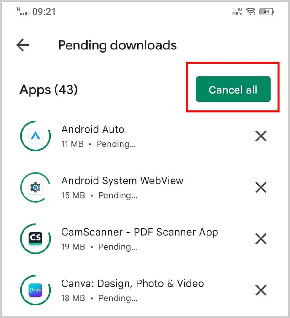 Why I Can't Update Google Chrome? How to Fix It 40 cancel-all
