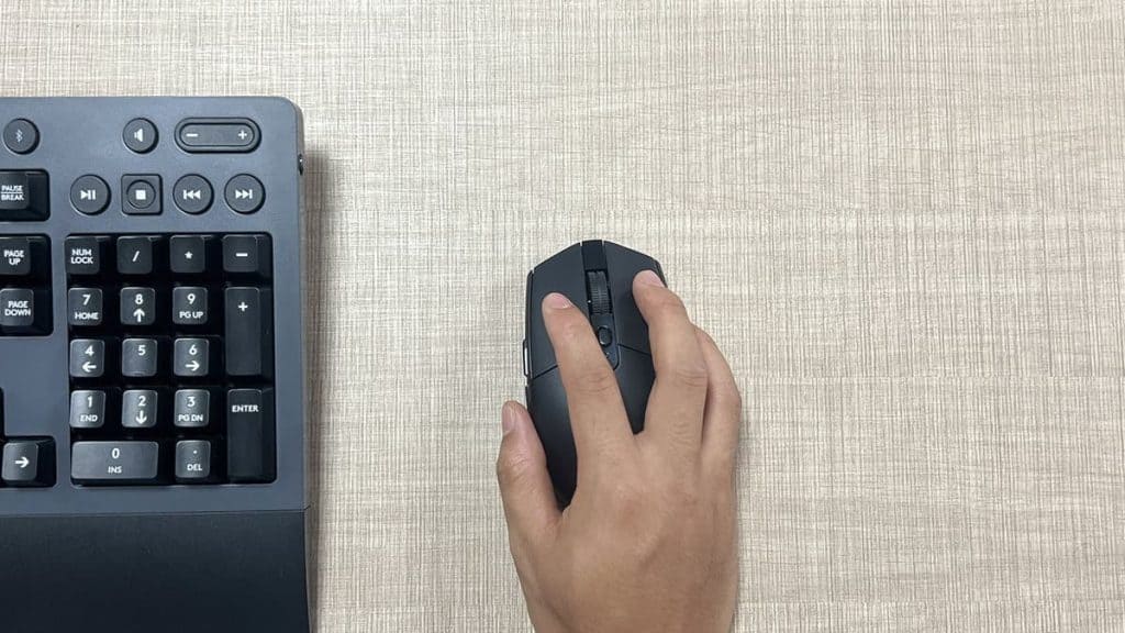 Can't click on anything