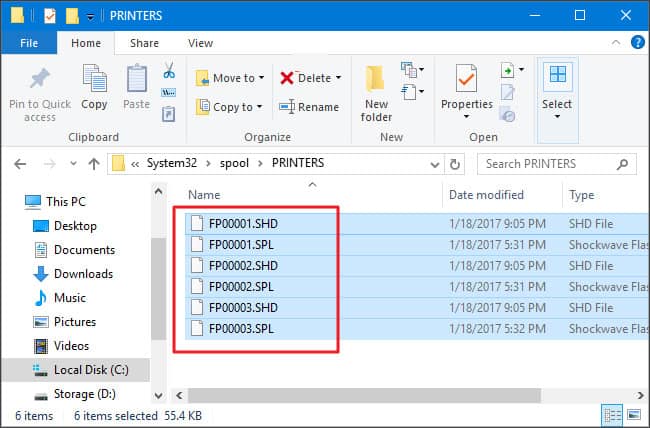 clear-shd-and-spl-file