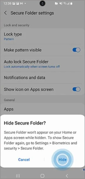 click-on-hide
