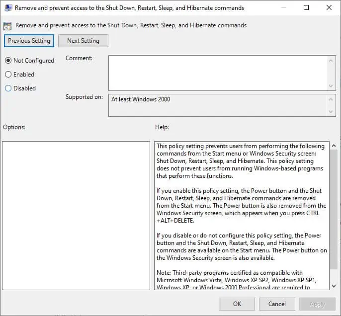 configuration-show-hide-power-options