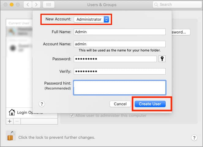create-admin-account-on-mac