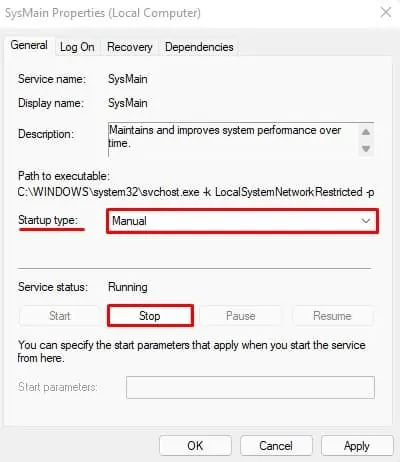 disable-sysmain