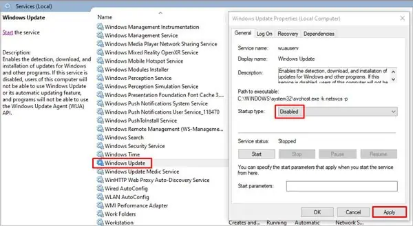 disable-windows-update-automatic