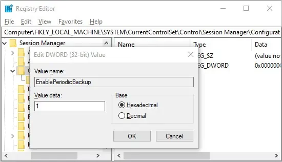 enable-automatic-registry-backup