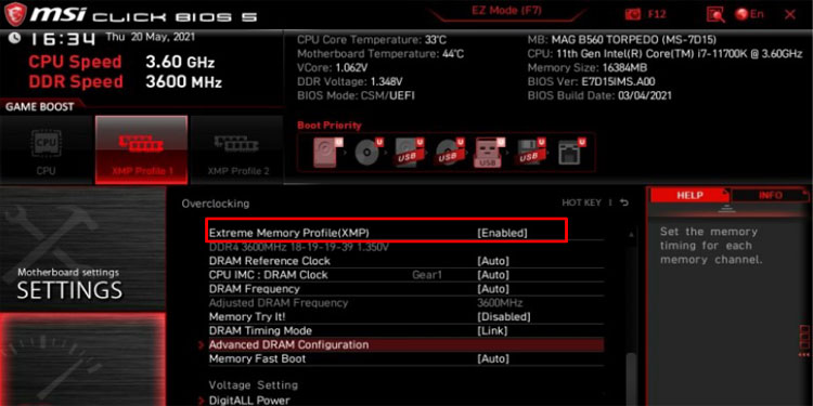 How To Change RAM Speed In BIOS - 13