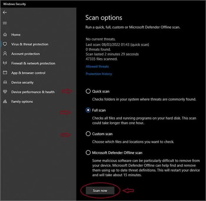 How to Fix if Ethernet Not Working but Wi-Fi Is 14 full-scan-scan-now