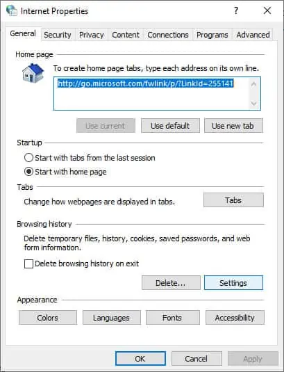 internet-properties-delete-browser-history