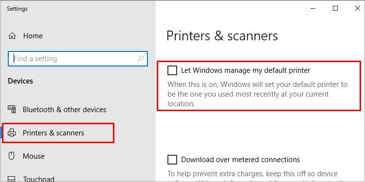 let-windows-manage-my-defaut-printer