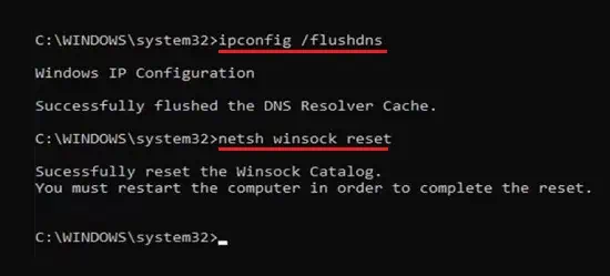 netsh-winsock-ipconfig-flush-dns