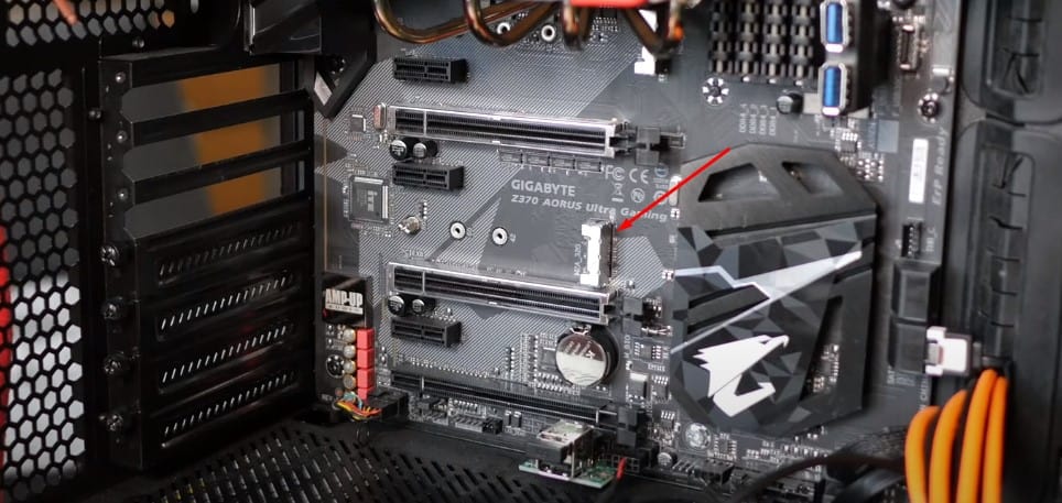 How to Connect SSD to Motherboard 5 PCIe slot