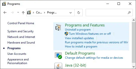 programs-and-features-control-panel