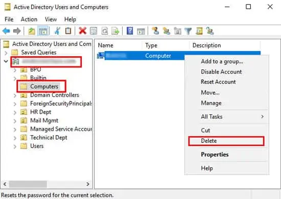 remove-computer-domain-controller