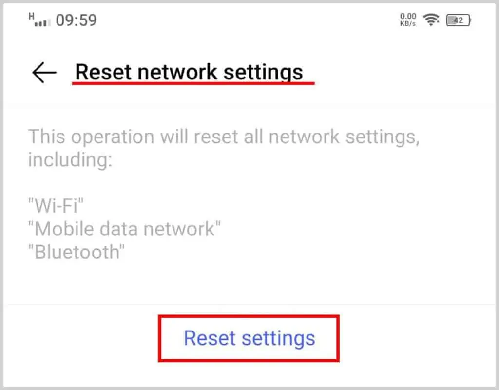 Why I Can't Update Google Chrome? How to Fix It 42 reset-network-settings-1024x800