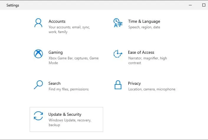 settings-update-and-security