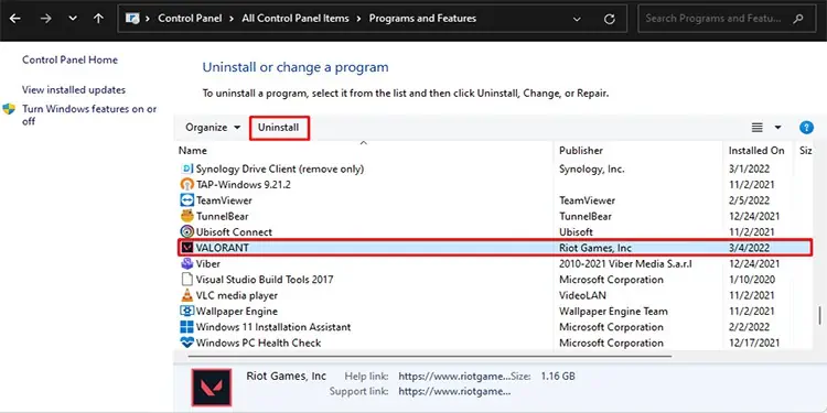 uninstall-valorant