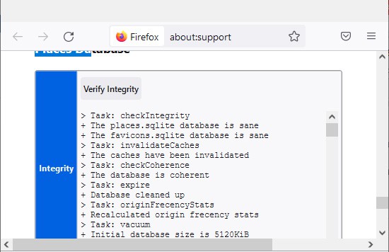 verify integrity mozilla firefox