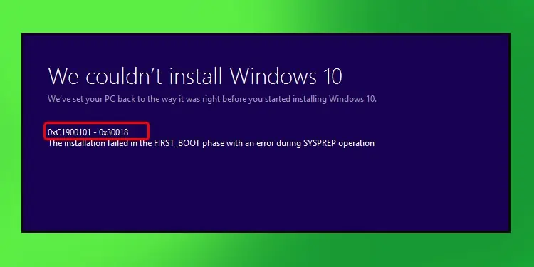 16 Ways To Fix Windows Update 0xc1900101 Error