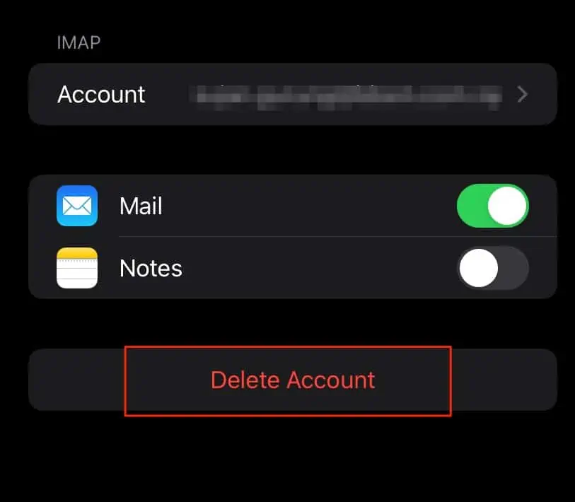 Delete-Email-Account