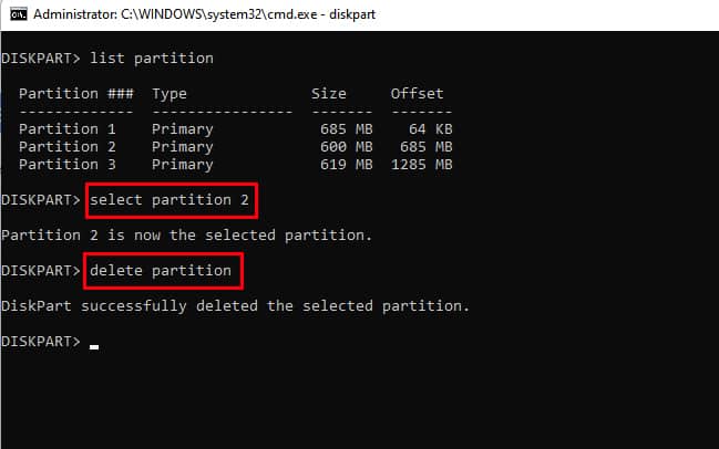 How To Delete Combine Partition On USB Drive In Windows - 33