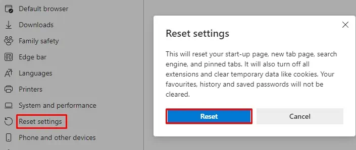 Edge-Reset