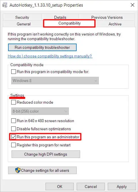 Elevated-settings-open-as-administrator