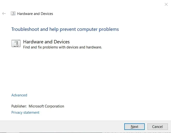 Hardware-Troubleshooter