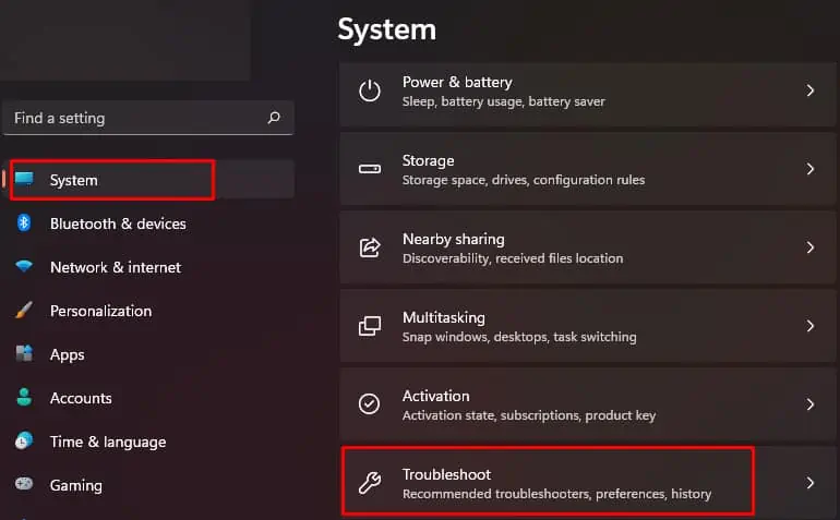 Troubleshoot