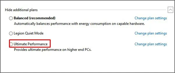 How To Fix Screen Tearing Problem in Windows 26 Ultimate-performance-1