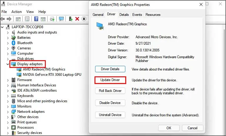 Update-displaydriver