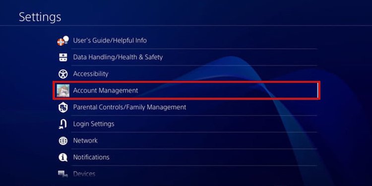 account management