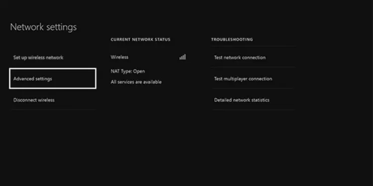 How to Fix UPnP Not Successful In Xbox? Detailed Guide 42 advanced-network-settings-xbox