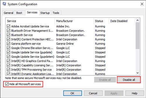 cleanboot-hide-all-microsoft-services-disable-all