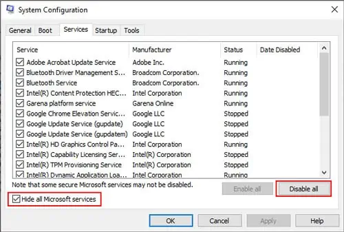 cleanboot-hide-all-microsoft-services-disable-all