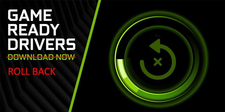 how to rollback nvidia drivers