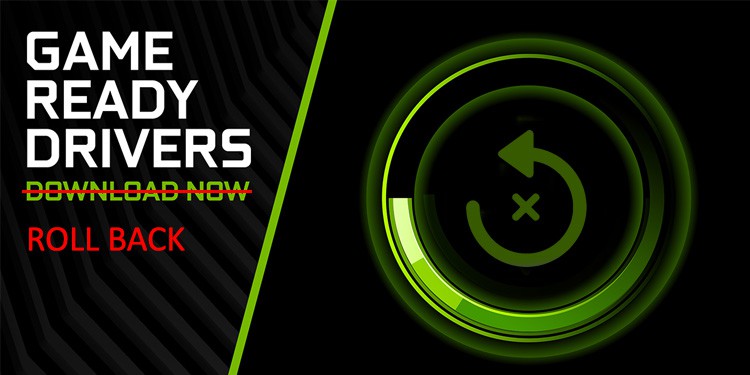 how to rollback nvidia drivers