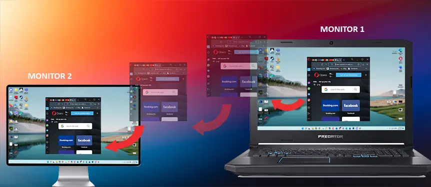 How to Switch Screens on Windows