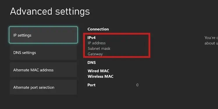 How to Fix UPnP Not Successful In Xbox? Detailed Guide 43 ipv4-info