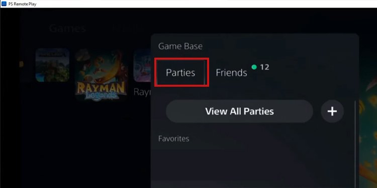 join playstation party on pc 
