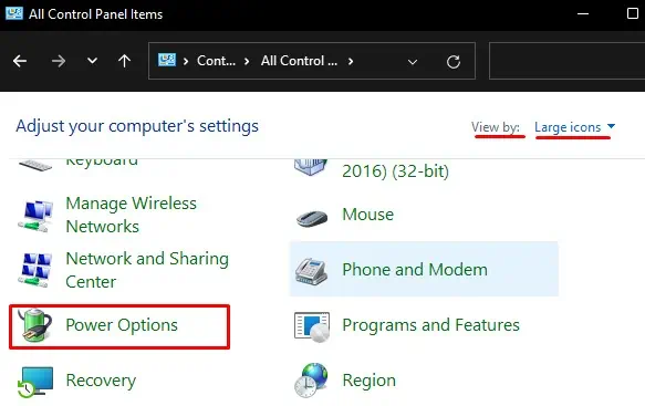 power-options-control-panel
