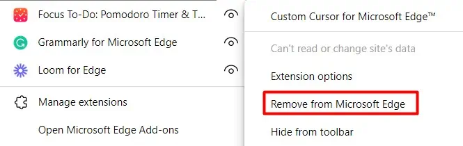 Why Does My Search Engine Keep Changing to Yahoo? How to Get Rid of It 41 remove-from-ms-edge