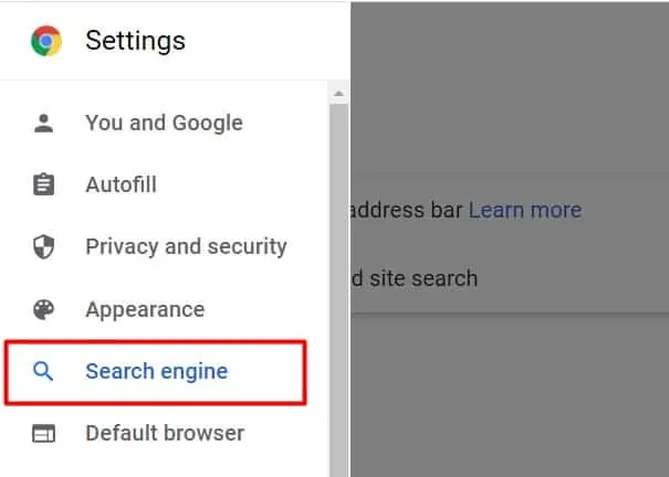 search-engine-settings