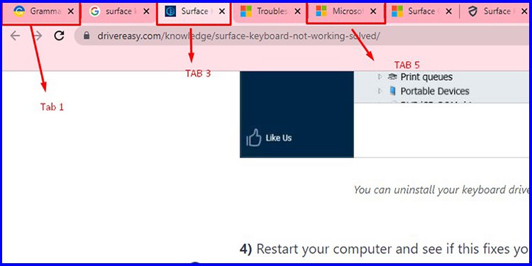 How to Switch Screens on Windows 8 switch tab screens in browsers