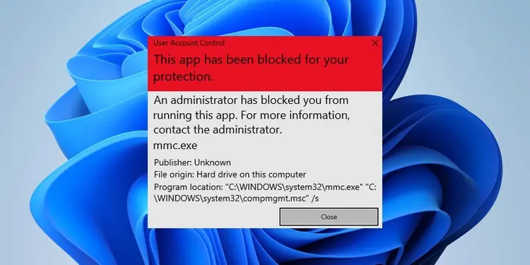 How To Fix ‘This App Has Been Blocked For Your Protection’ Error