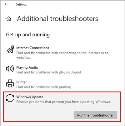 windows-update-troubleshooter