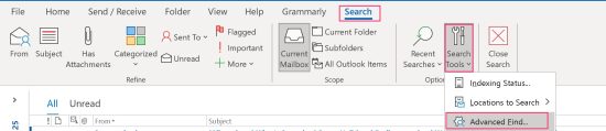 Advanced Find Icon