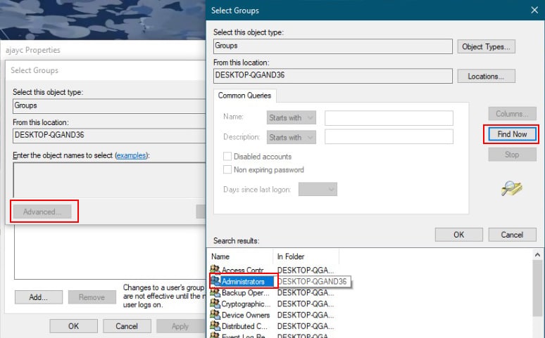How To Add A User To The Administrator Group - 3