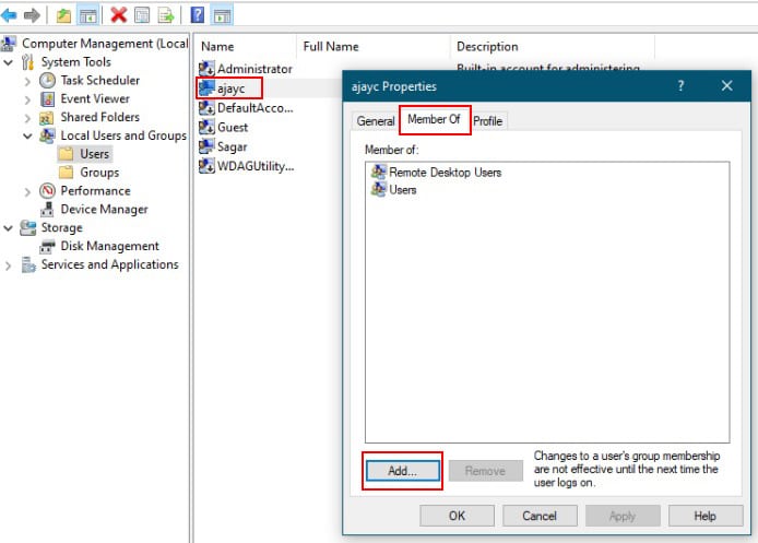 How To Add A User To The Administrator Group - 97