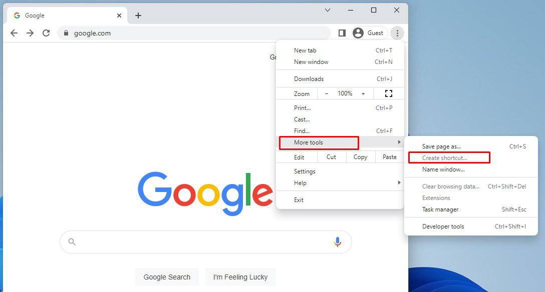 PinToTaskbarWebsiteChrome